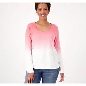Candace Cameron Bure The Ocean Dipped Long-Sleeve Tee Posey X-Small